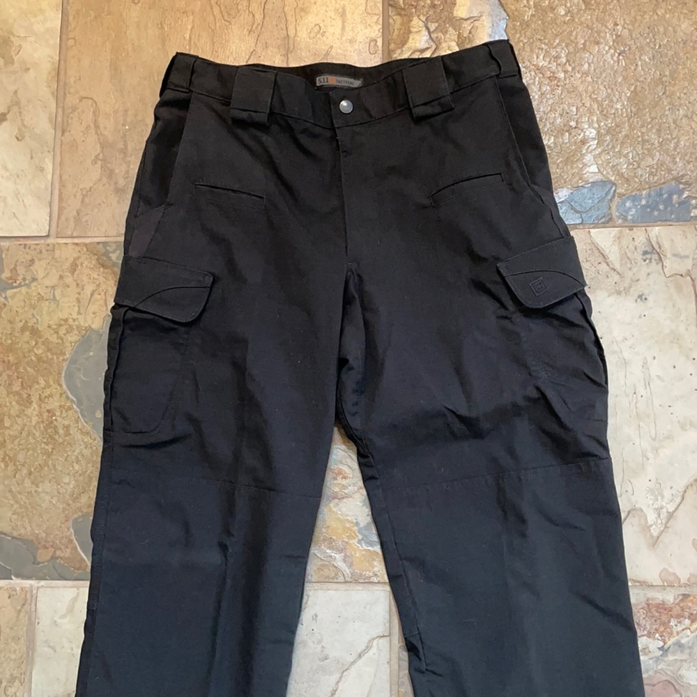 5.11 Black Tactical Style Pant Size 34x32 - Picture 2 of 13
